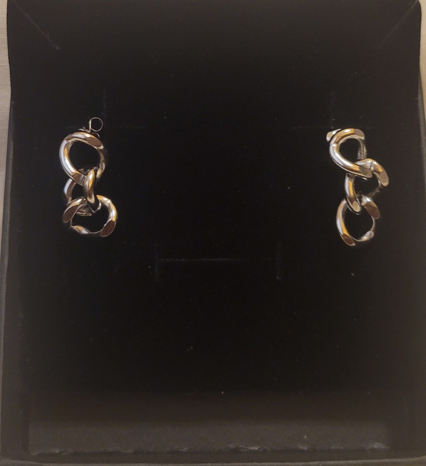 18K Gold Plated Titanium Drop Earring - Single Piece