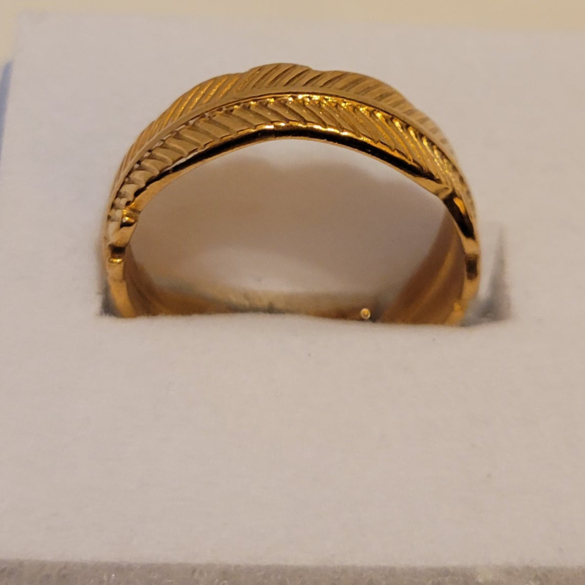 Geometric Open Ring - Stainless Steel Fashion Ring